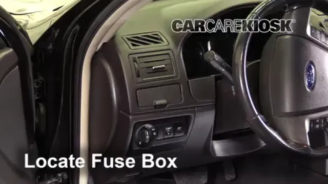 2012 Ford Fusion SEL 3.0L V6 FlexFuel Fusible (interior) Cambio